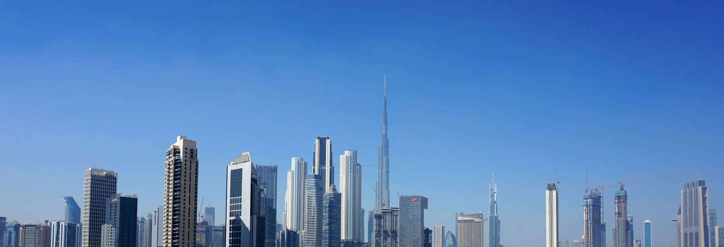 Immeubles du centre de Dubaï — photo d’illustration